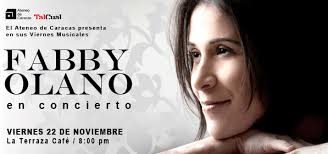 Fabby Olano en concierto en el Ateneo de Caracas