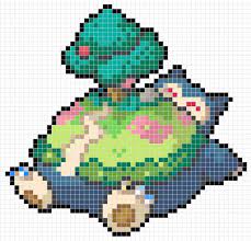 Gigantamax Snorlax Sprite Patron Diseno Pokemon Perler Beads Pixel Art Pokemon Hama Beads Pokemon