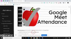 We did not find results for: How To Google Meet Attendance Youtube
