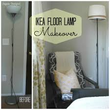 Ikea Not Lamp Update Sypsie Designs Floor Lamp Makeover Lamp Makeover Ikea Floor Lamp