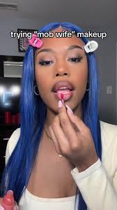 Mob Wife Makeup Black Skin