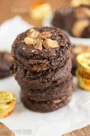 Soft Chocolate Peanut Butter Cup Cookies Crazy For Crust