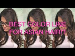 By caring as much about your hair as you do, we thought it would be a great idea to giving you tips on choosing the best hair color for asians; Best Color Line For Asian Hair Fanola Color First Impression Youtube