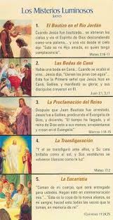 Misterios Del Rosario Buscar Con Google Rezar El Rosario Santo Rosario Misterios Rosarios