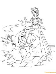 Elsa frozen ice castle disney. Elsa And Olaf Coloring Pages Cartoons Coloring Pages Coloring Pages For Kids And Adults