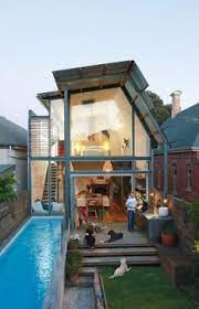 With no leaves or debris to skim, indoor pools. 20 Small House And Pool Ideas House Small House House Design