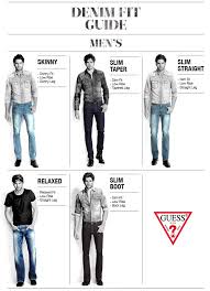 The Guess Jeans Denim Fit Guide Guess Jeans Denim Jeans