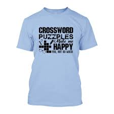 amazon com arered crossword puzzles make me happy short