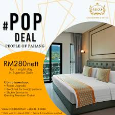 Genting highlands is 12 km from geo resort & hotel. Geo Resort Hotel å¸–å­ Facebook