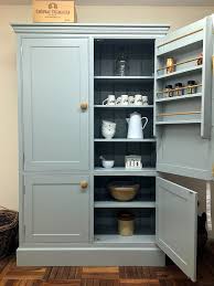 Great savings & free delivery / collection on many items. Freestanding Larder Cupboard With 4 Doors Kitchen Pantry
