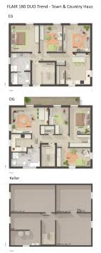 Grundriss Zweifamilienhaus Mit Einliegerwohnung Walmdach Architektur 7 Zimmer 180 Qm Mit Keller Zweifamilienhaus Bauplan Haus Grundriss Einfamilienhaus