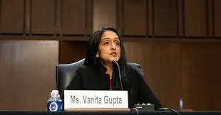 Vanita gupta is one of the most respected civil rights lawyers in america and a proud daughter of immigrants from india who has fought for greater equity. Ab7q1bcljcuxjm