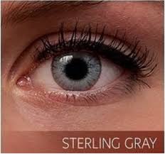 Unlike white gold, it is not necessary to plate sterling silver to gain a white color as white is silver's natural hue. Sterling Gray Premium 3 Tone Color Contact Lenses Icolorcontactlenses