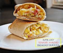 And since breakfast is incredibly beneficialit kick starts your metabolism, keeps you from bingeing later and makes. Super Easy Breakfast Burritos Ideas For Feeding Teens All Things Thrifty