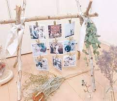 保存版 おしゃれなガーランドの作り方まとめ 結婚式準備はウェディングニュース フォトガーランド ガーランド 手作り 結婚式 フォトフレーム 手作り