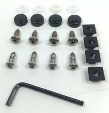I found these motobolts license plate bolts a while ago. Auto Parts And Vehicles Standard Anti Theft Auto Security License Plate Screws Stainless Car Truck Torx Car Truck License Plate Frames