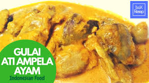 Tambahkan garam,gula dan masako aduk sampai rata. Resep Gulai Ati Ampela Khas Padang Masakan Indonesia Asmr Cooking Youtube