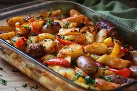 Italian sausages cooked with bell peppers, sweet onions, crushed tomatoes,. Italian Sausage Potatoes Peppers And Onions She Loves Biscotti