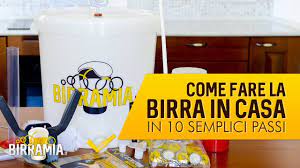 Metti i cereali in un sacchetto per la macerazione (simile a una bustina di tè, ma molto più grande) e immergili in una grande pentola da 10 litri, piena di acqua calda (66°c) per circa 30 minuti. Come Fare La Birra In Casa In 10 Semplici Passi Birramia Youtube