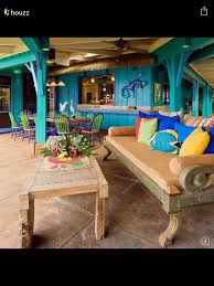 Great Key West Decor I Love The Wall Art And The Day Bed Outdoor Kitchen Design Key West Decor Tropical Patio
