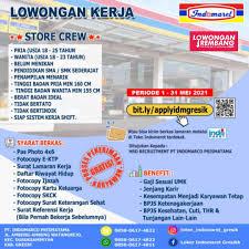Mehr als 200.000 inserate aus über 2.000 kategorien online! Lowongan Kerja Gresik Sma Lokerkarta Com