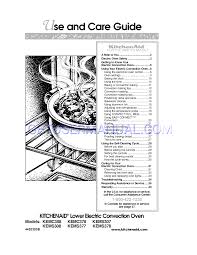 kitchenaid microwave oven kems307 user