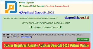 Setelah kalian mendownload dan menginstal aplikasinya maka setelah itu kami akan memberikan cara untuk mendownload prefil dapodiknya dan caranya adalah sebagai berikut. Download Prefill Dapodik 2021 Masnurul