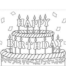 Take advantage of your child's birthday party to offer coloring pages to the guests ? B23667b0873e66ef2b0ef7c533cb8657 Jpg 420 420 Happy Birthday Coloring Pages Birthday Coloring Pages Happy Birthday Card Funny