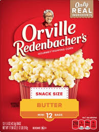 In 1952, orville redenbacher hand selected a small group of family farmers to grow his exclusive kernel. Orville Redenbacher S Butter Popcorn 12 Count 12 Ct 1 5 Oz Dillons Food Stores