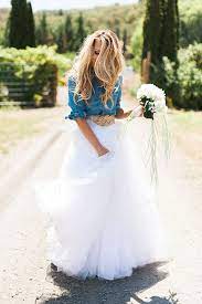 Cowgirl Wedding Dresses To Walk Down The Aisle In Cowgirl Wedding Dress Cowgirl Bridal Shower Denim Wedding