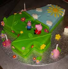 Gateau En Pate A Sucre Numero 4 De Peppa Pig Cake Design Gateaux Aux Numeros Decoration Gateau