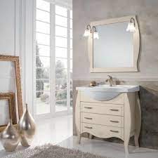 Arredo Bagno Avorio Decape Con Lavabo Classico Moderno Shabby Arredamento Bagno Arredamento Classico Moderno