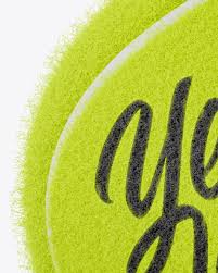 Download Tennis Ball Mockup In Object Mockups On Yellow Images Object Mockups