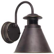 Aldwynne bronze motion sensing led outdoor led wall lantern sconce. Hampton Bay 180 Degree Outdoor Motion Sensing Wall Lantern Hb48017mp 237 At T Bronze Outdoor Lighting Motion Lights Outdoor Outdoor Light Fixtures