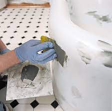 To clean a cast iron bathtub restoration : How To Refinish A Cast Iron Tub This Old House