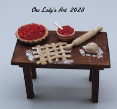 Miniature Cherry Baking Table