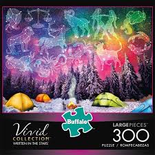 Finished size is 38.25 in. Vivid Written In The Stars 300 Large Piece Jigsaw Puzzle In 2021 300 Pieces Jigsaw Puzzle Larger Piece Jigsaw Puzzles Buffalo Games
