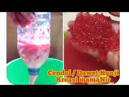 Campur rata tepung tapioka, tepung terigu dan garam lalu tuang air panas, aduk cepat dengan spatula hingga tercampur rata. Resep Anti Gagal Membuat Cendol Dawet Dari Tepung Kanji Youtube Di 2021 Tepung Gagal Masakan