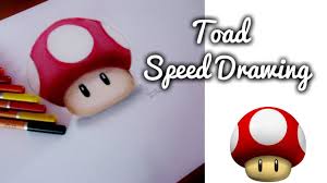 Today we will show you how to draw the mushroom from nintendo's super mario bros. Drawing Super Mario S Mushroom Toad Youtube