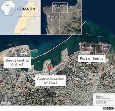 Before the explosion, the port of beirut operated flawlessly with seven main cluster areas that can be seen in the operation map: Beirut Blast Dozens Dead And Thousands Injured Health Minister Says Bbc News