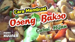 Perpaduan pentol atau bakso daging yang dimasak saus pedas dijamin bakal menggugah selera. Cara Membuat Oseng Bakso Cabai Hijau Cobain Yuk Dijamin Bikin Ngiler Awan Kuliner Youtube