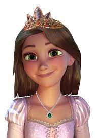 Rapunzel Short Brown Hair With Crown By Mc Rapunzel Short Hair Short Brown Hair Short Hair Styles