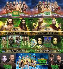 Both the men's and women's money in the bank ladder matches occurred simultaneously with otis prevailing in the men's iteration of the match. Money In The Bank 2020 Match Card Squaredcircle