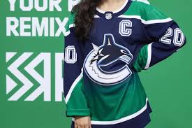 Shown here is a redesigned logo for the nhl team the vancouver canucks and a redesigned. Vancouver Canucks Retro Jersey Stirs Mixed Reactions News 1130