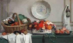 Nature Morte Aux Fleurs Et Aux Fruits By Lucien Victor Guirand De Scevola Painting Art