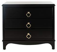 This nightstand sports a unique and stylish look. Fox6306b Nightstands Furniture By Safavieh