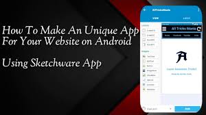 Developing apps on android using the sketchware android app. How To Make An Unique App For Your Website On Android By Using Sketchware App Hindi Youtube
