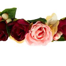Check spelling or type a new query. Large Rose Flower Crown Burgundy Icing Us