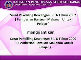Dengan berkuatkuasanya pekeliling perkhidmatan ini, pekeliling perkhidmatan bilangan 4 tahun (iii) butir perbelanjaan hendaklah disokong dengan dokumen kewangan seperti resit, invois, sebut. Pengurusan Kewangan Prasekolah Jabatan Pelajaran Pahang Bandar Indera