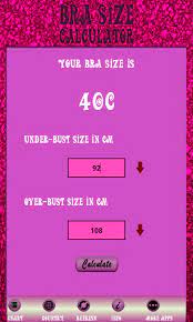 Bra Size Calculatoramazoncaappstore For Android